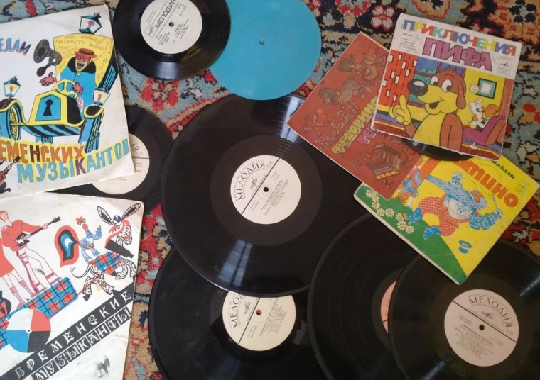 Пластинки виниловые советские
