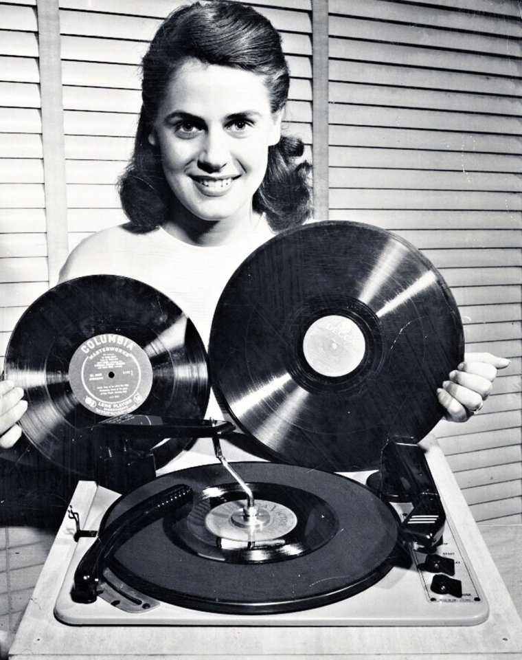 Винтажные виниловые пластинки