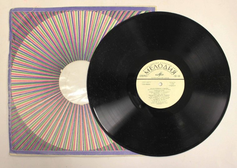 Пластинка Electronic 70е Рига