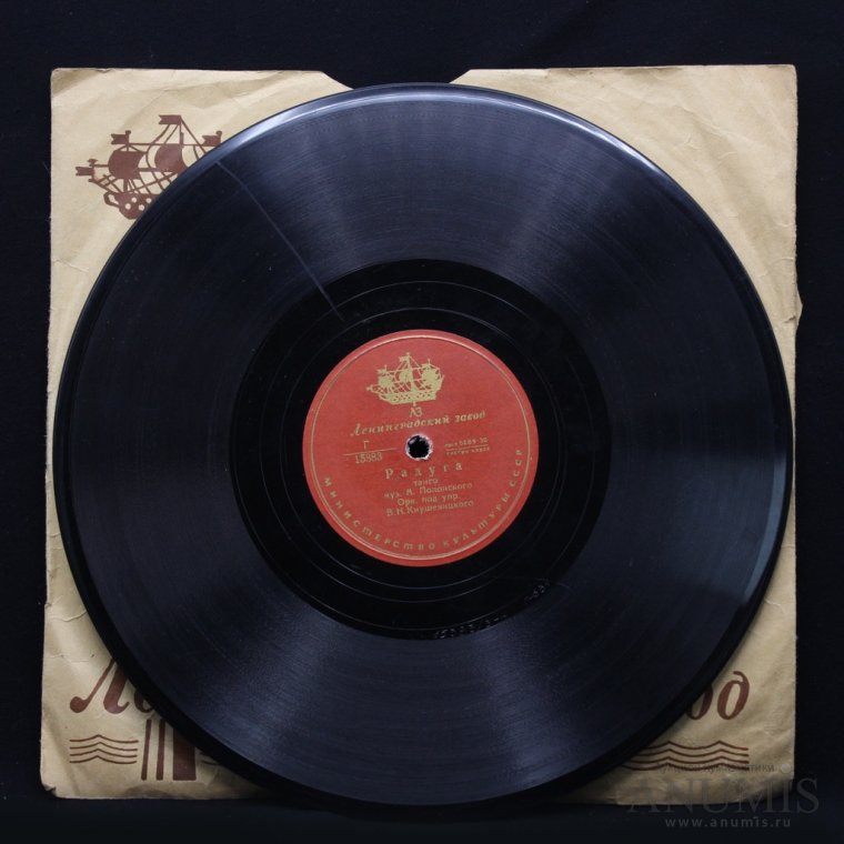 Пластинки Ленинградского завода