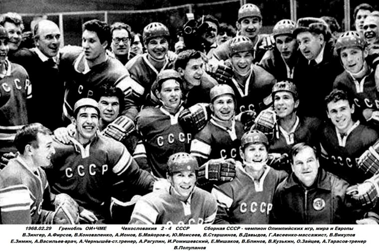 Сборная СССР по хоккею 1968