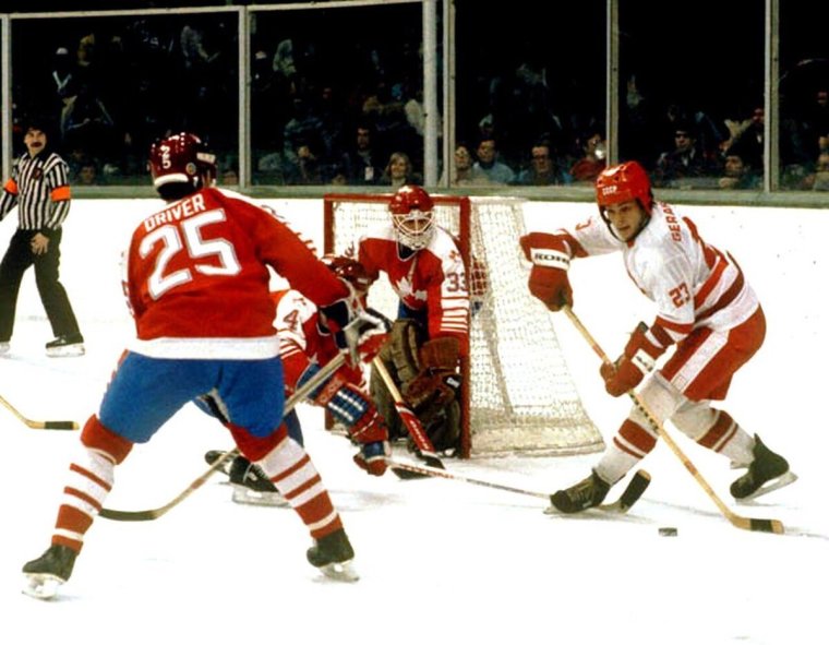 Хоккей 1984 СССР Канада