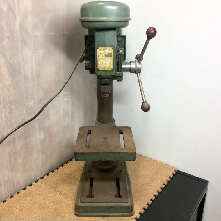 Советский настольный сверлильный станок 900w