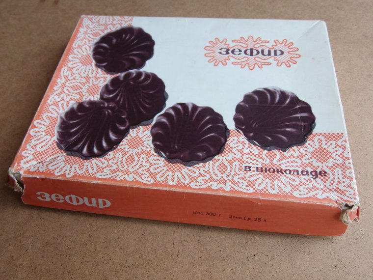 Зефир в шоколаде Ударница в СССР