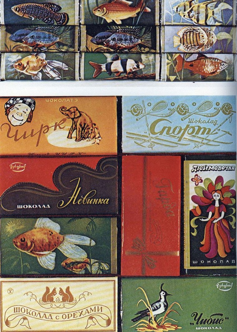 Шоколад Букурия СССР