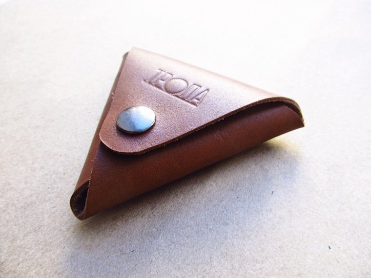 Монетница бобер кожа