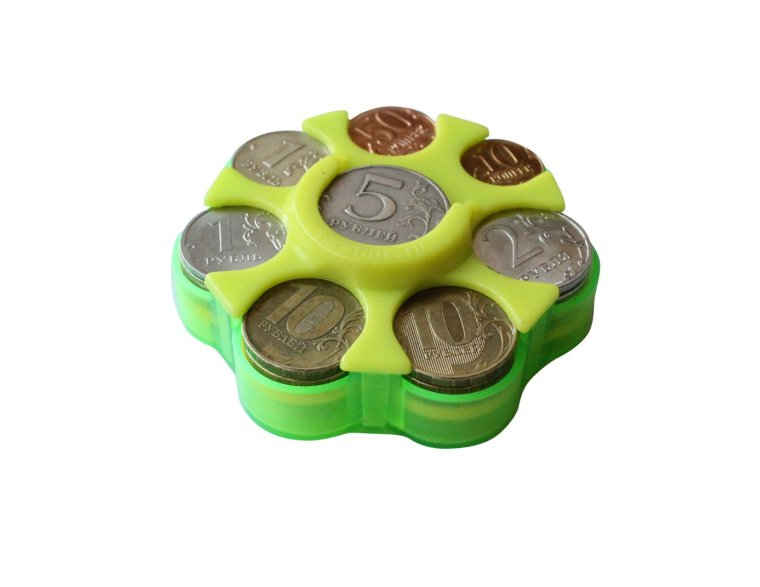 RZ-483 карманная монетница с зеркалом