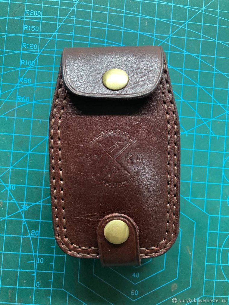 Монетница слеппер из кожи