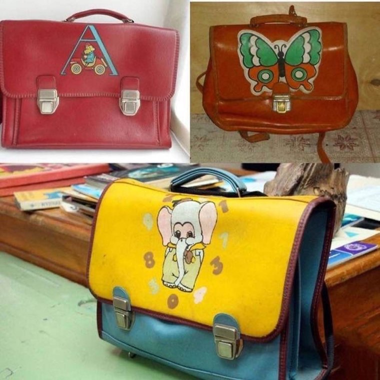 Школьный ранец 90-х годов