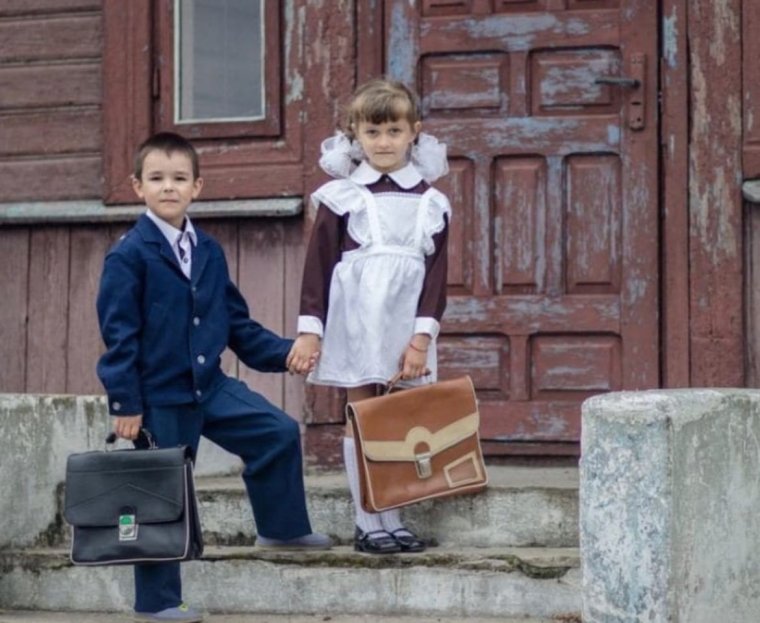 Советские школьники