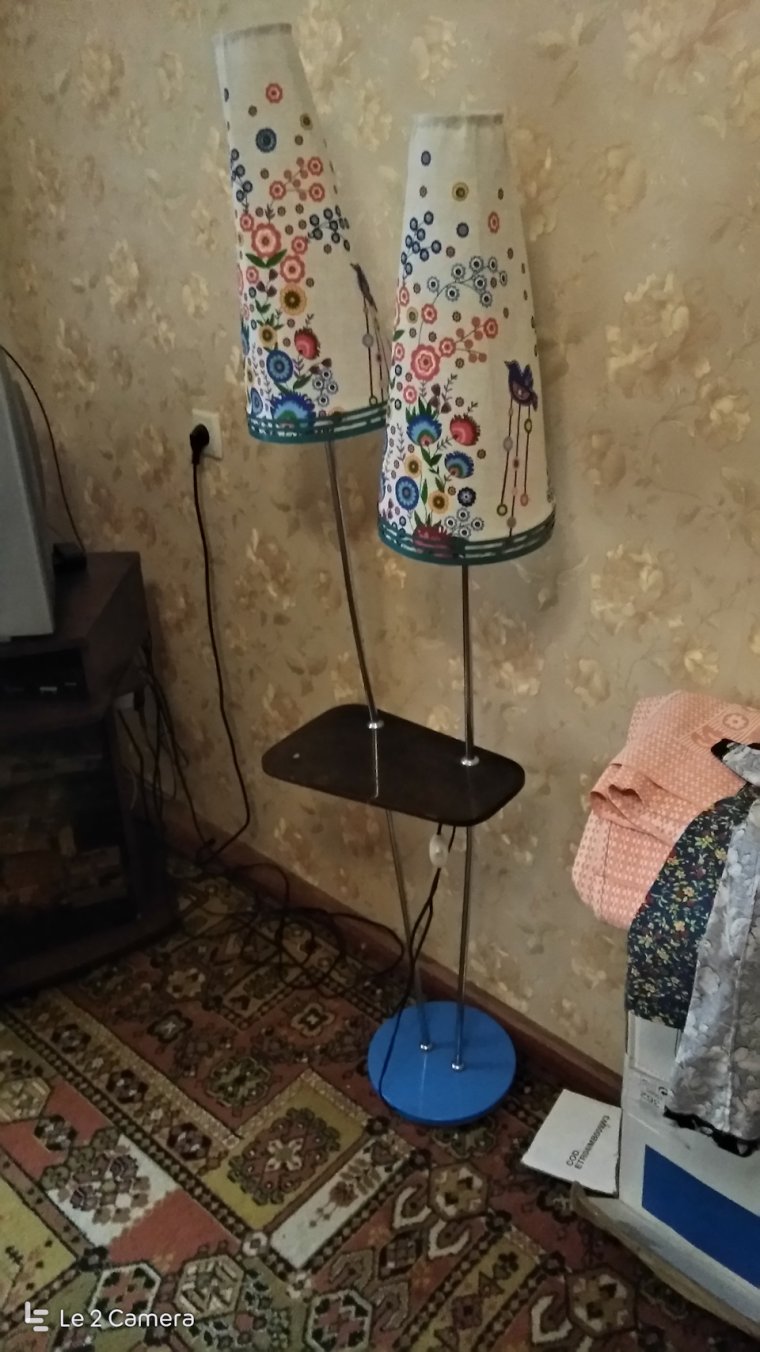 Торшер СССР напольный