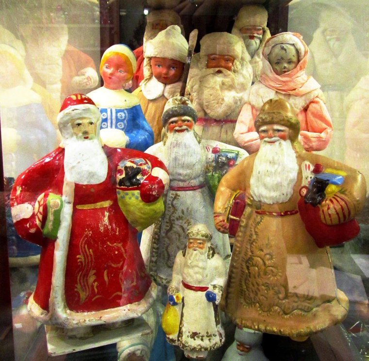 Коллекция дедов Морозов