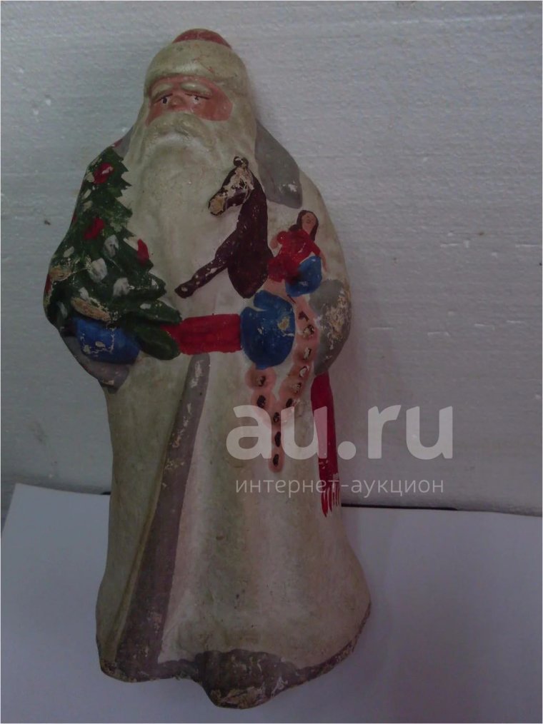 Дед Мороз папье маше