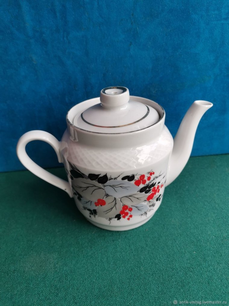 Фарфоровый завод Пролетарий чайник заварочный