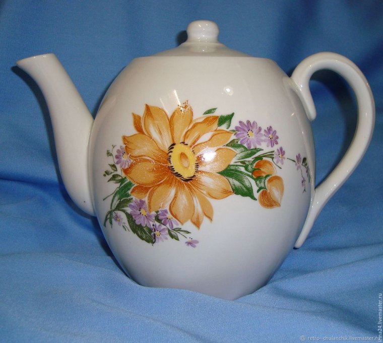 Чайник фарфоровый заварочный большой 3л