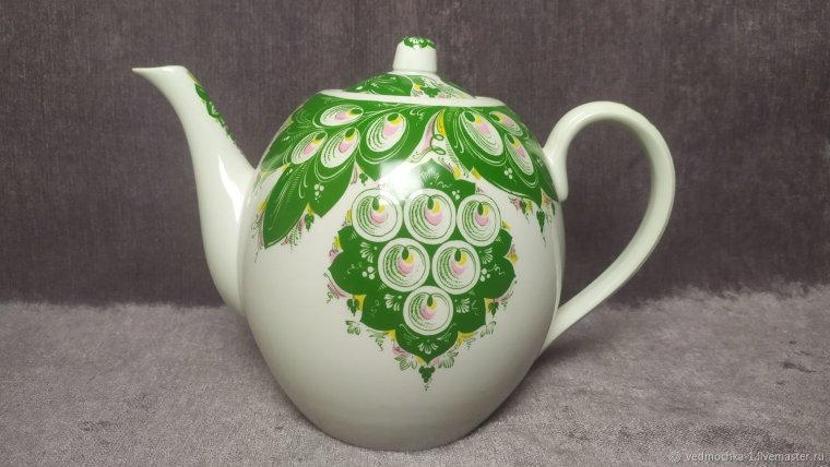 Чайник фарфоровый Вербилки
