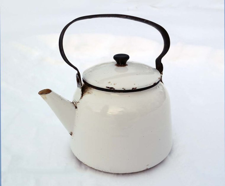 Старый Советский чайник