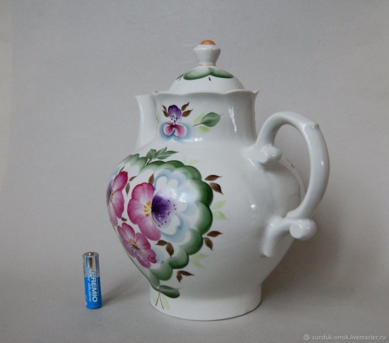 Чайник заварочный с виноградом СССР