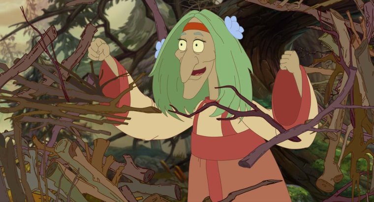 Кикимора и хз три богатыря и морской царь