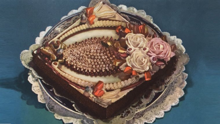 Украшение советских тортов