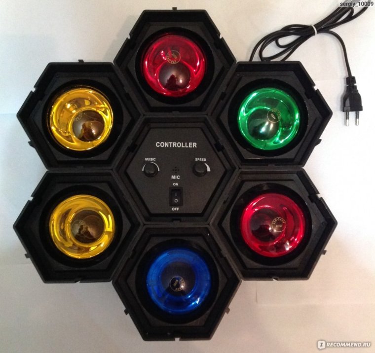 Цветомузыка МСМ цветок - lt 6cc