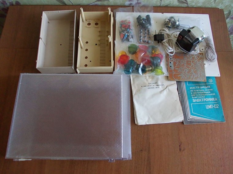 Цветомузыка электроника ЦМП-02