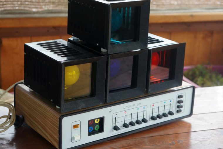Советская цветомузыка спектр-301