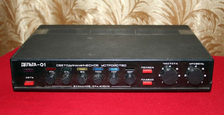 Цветомузыка Дельта 01