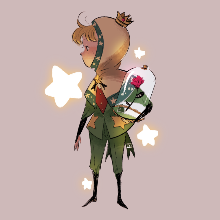 Маленький принц арты аниме