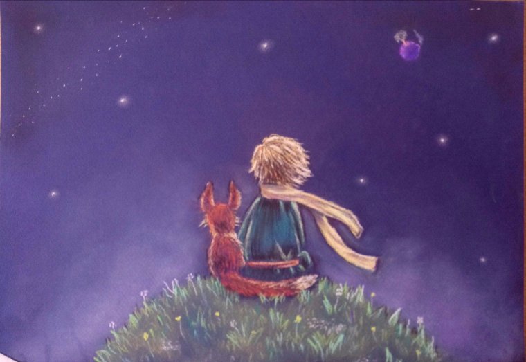 Маленький принц Лисенок арт