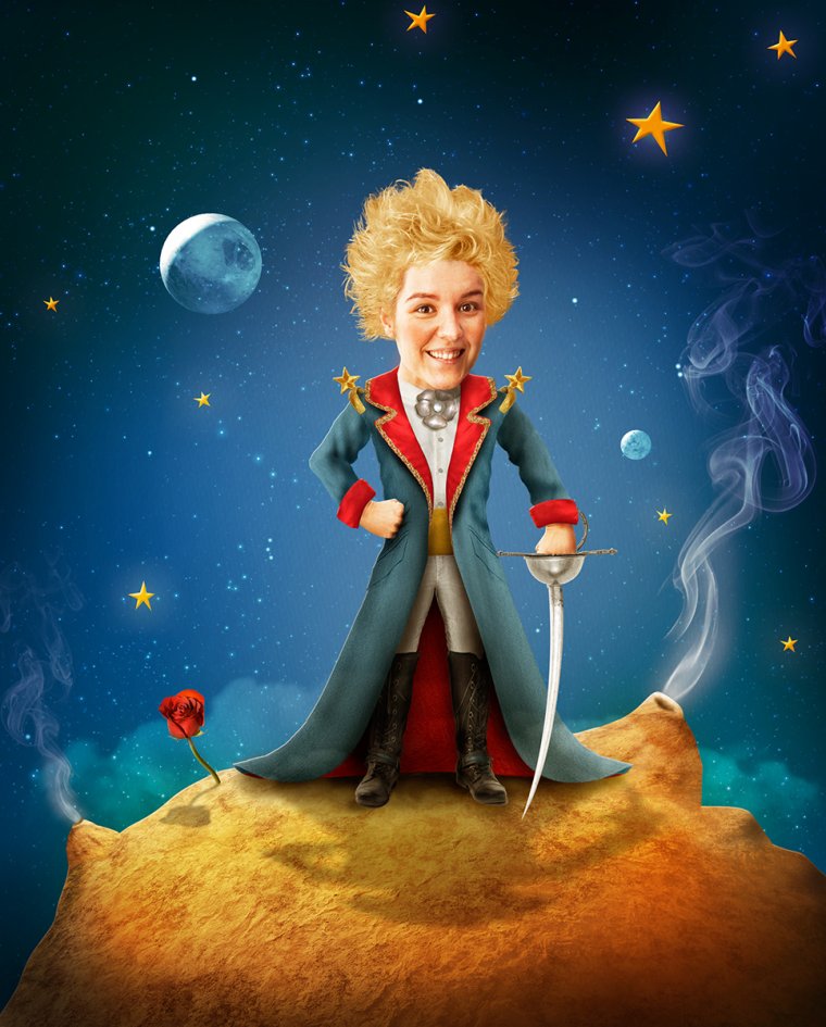 Портрет маленького принца