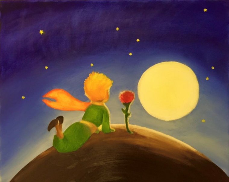 Экзюпери маленький принц Планета