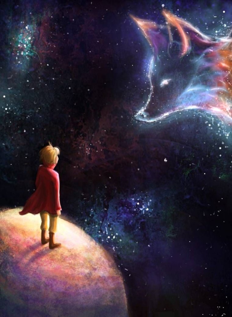 Маленький принц и Лис арт