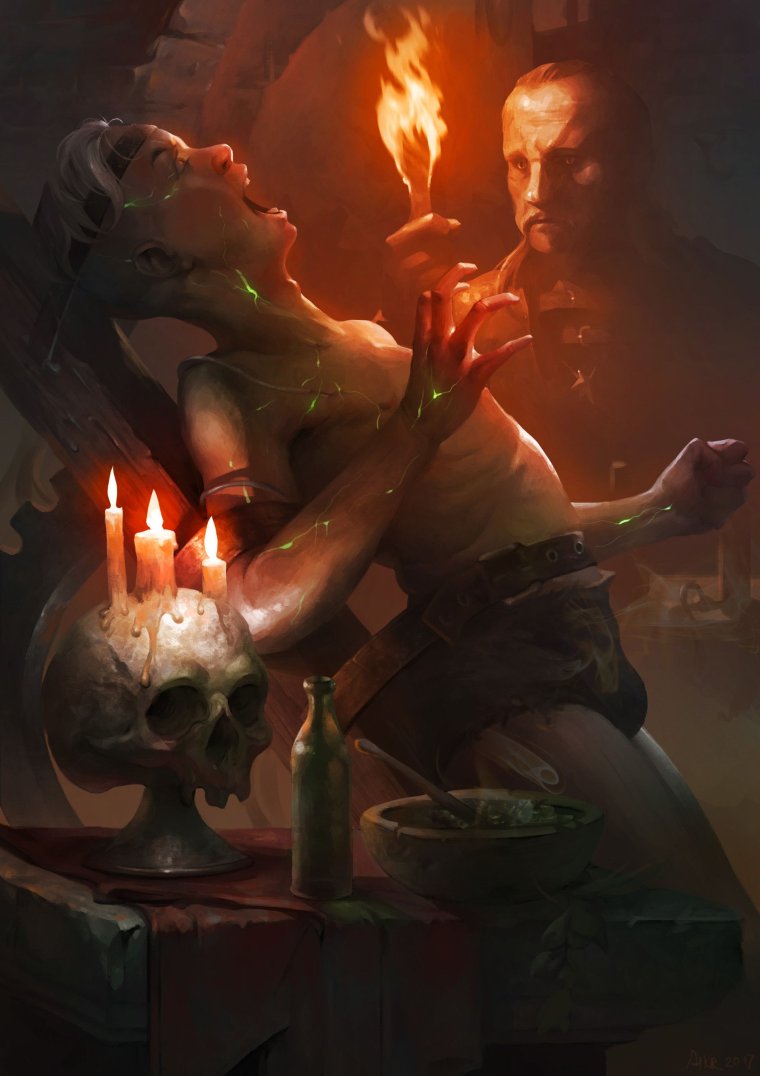 Геральт испытание травами