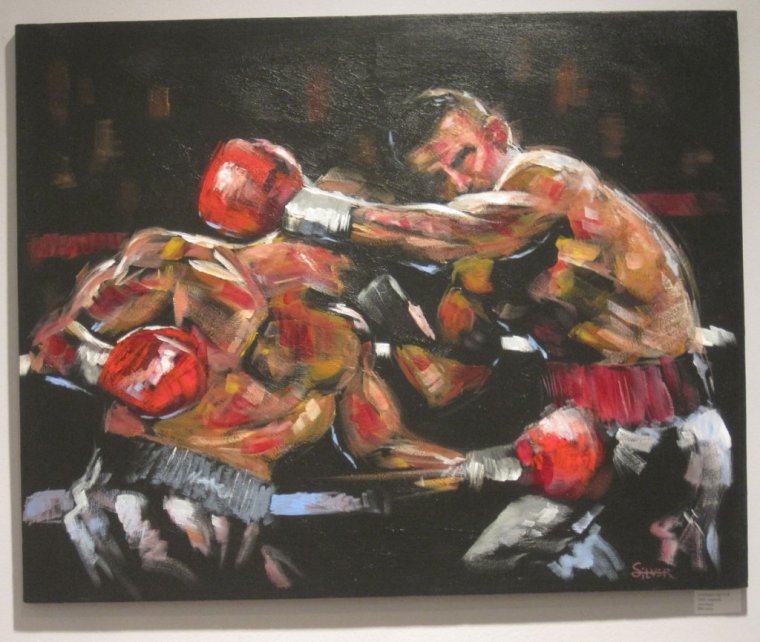 Картина боксер