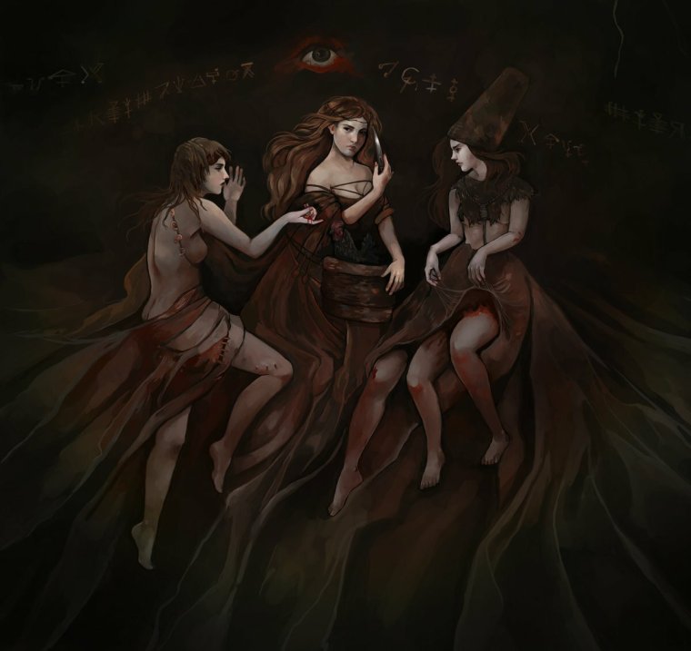 Ведьмак 3 Пряха кухарка Шептуха