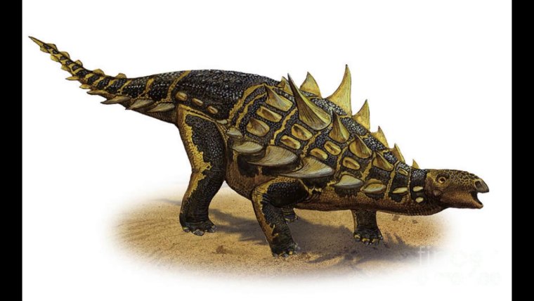 Анкилозавр и Гастония