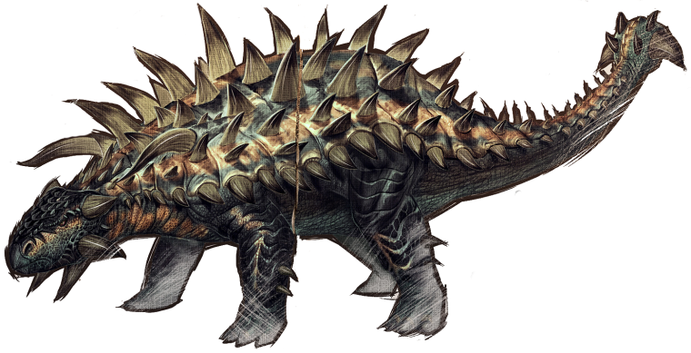 Ark Анкилозавр динозавр