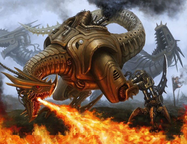 Механический дракон стимпанк