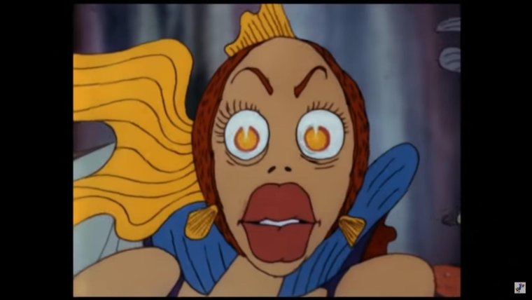 Анаит Каначян в синем море