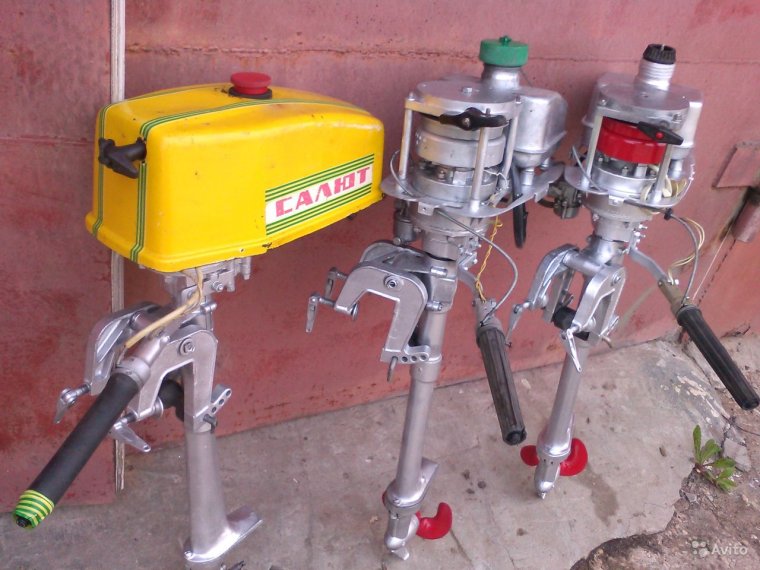 Лодочный мотор салют 2э