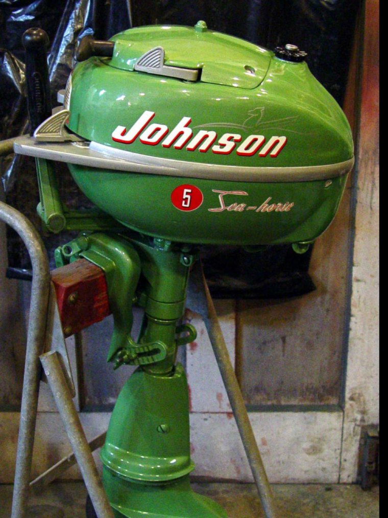 Лодочные моторы Джонсон 1950-1070 года выпуска