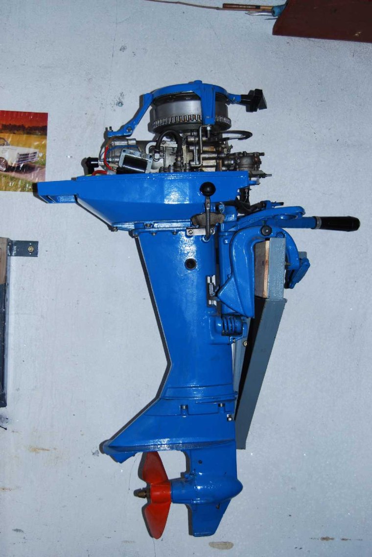 Лодочный мотор Москва 10 м