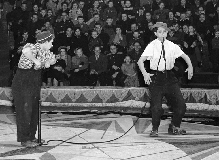 Напарник Никулина в цирке Михаил Шуйдин