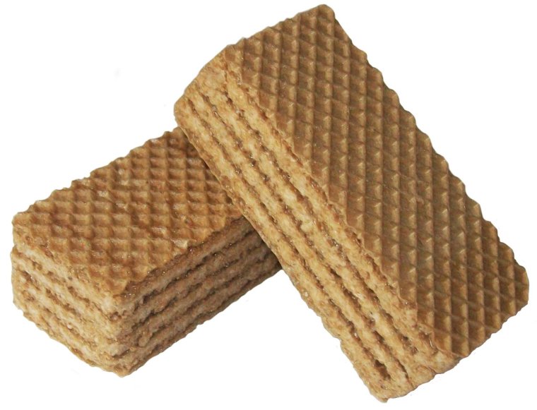 Вафли магазинные