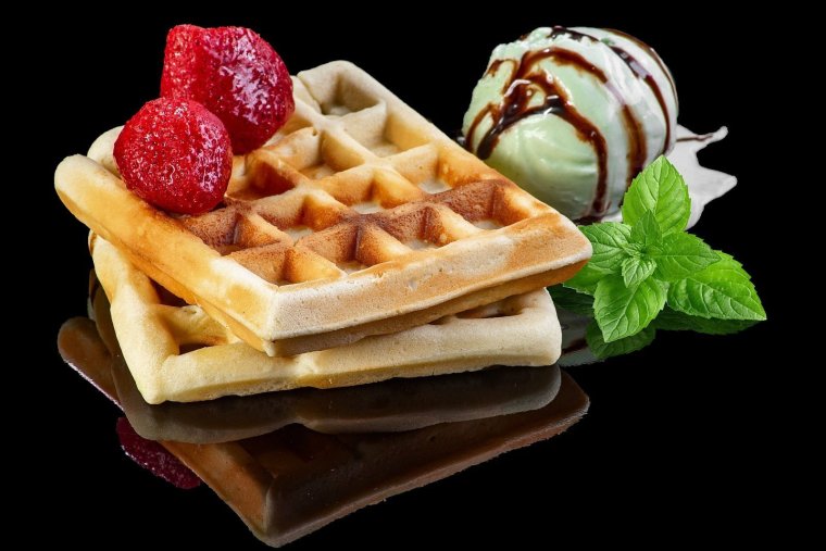 Венские вафли творожные