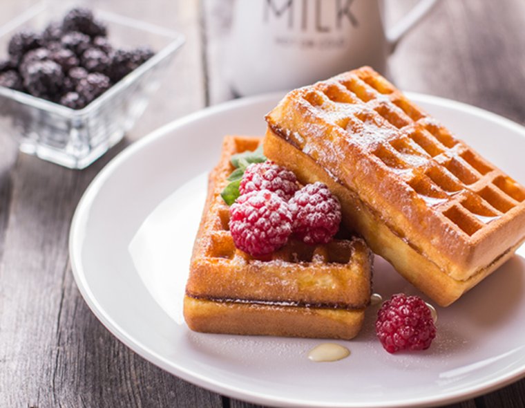 Венские вафли в электровафельнице