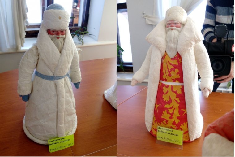 Дед Мороз СССР Воронежская фабрика