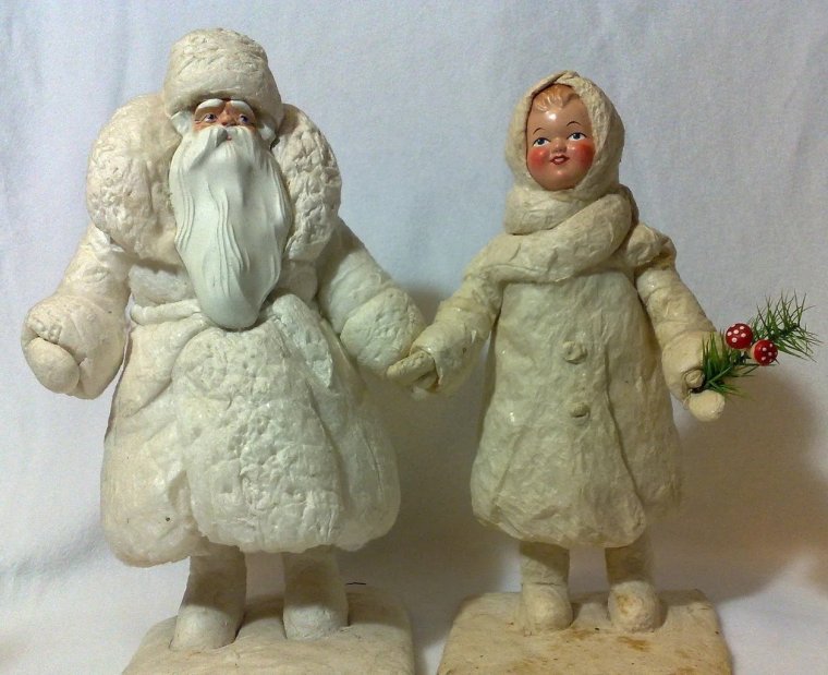 Ватная Снегурочка СССР