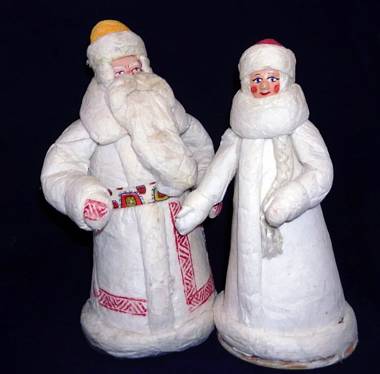 Дет Мороз и Снегурочка под ёлку СССР